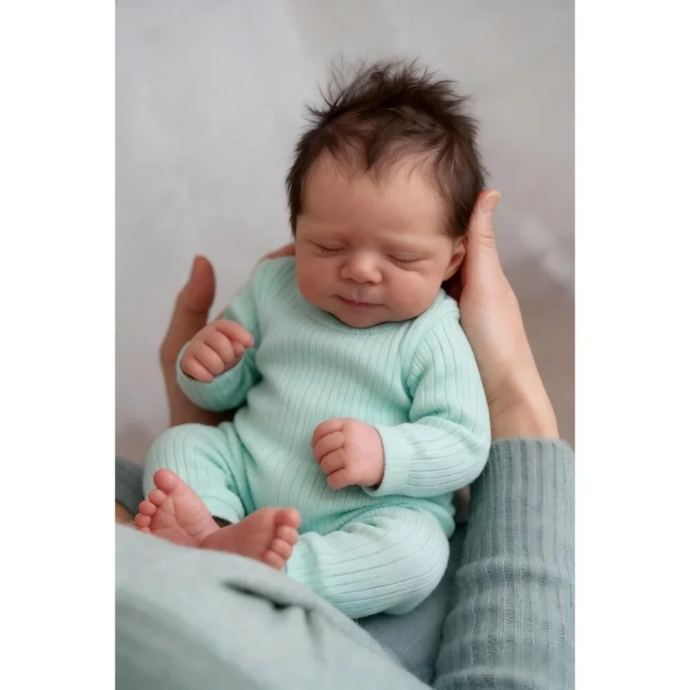 Reborn Baby Dolls Girl 18 Inch Full Body Vinyl Realistic Sleeping Newborn